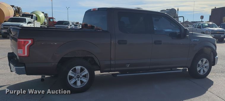 image for item DT6512 2015 Ford F150 SuperCrew pickup truck