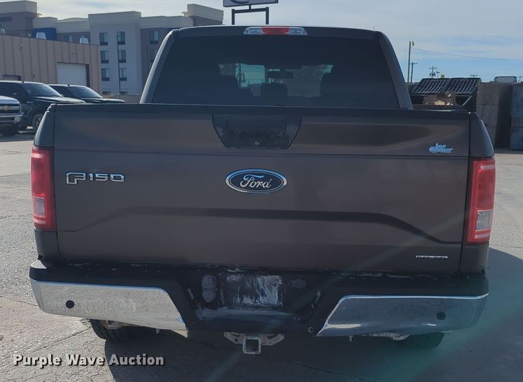 image for item DT6512 2015 Ford F150 SuperCrew pickup truck