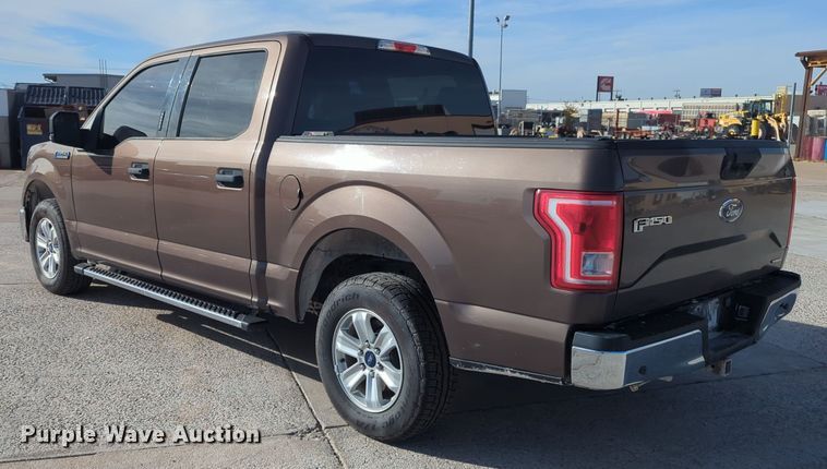 image for item DT6512 2015 Ford F150 SuperCrew pickup truck