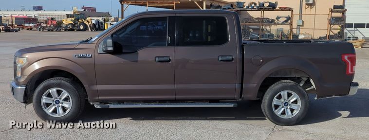 image for item DT6512 2015 Ford F150 SuperCrew pickup truck