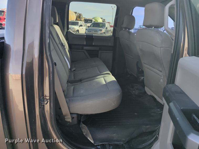 image for item DT6512 2015 Ford F150 SuperCrew pickup truck