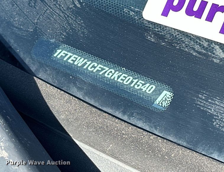 image for item DT6522 2016 Ford F150 SuperCrew pickup truck