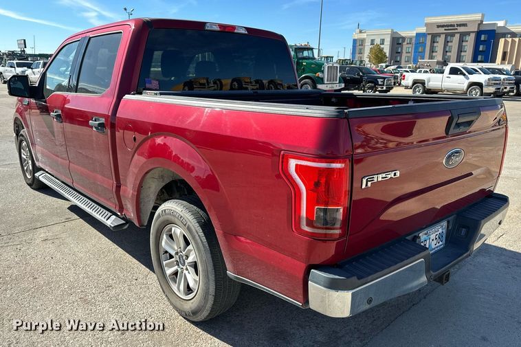 image for item DT6531 2016 Ford F150 SuperCrew pickup truck