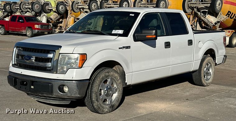 image for item DT6533 2013 Ford F150 SuperCrew pickup truck