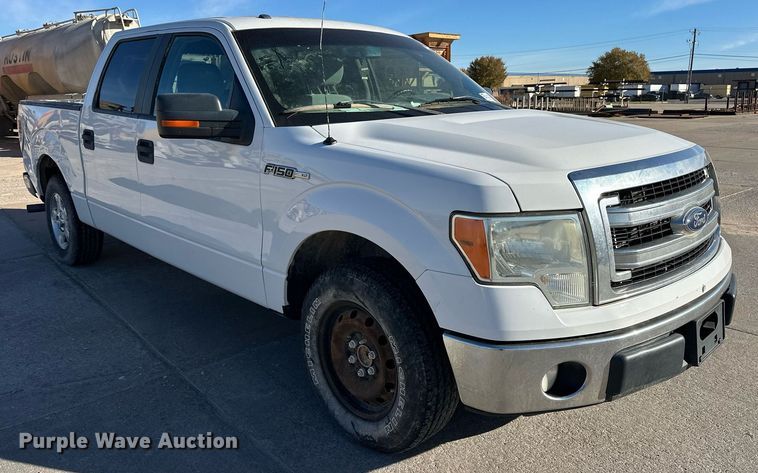 image for item DT6533 2013 Ford F150 SuperCrew pickup truck