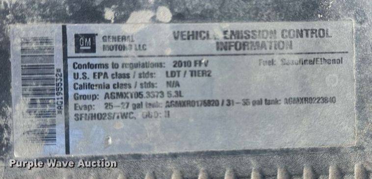 image for item DT6534 2010 Chevrolet Silverado 1500 Crew Cab pickup truck