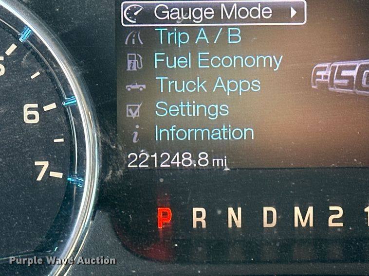 image for item DT6535 2012 Ford F150 SuperCrew pickup truck