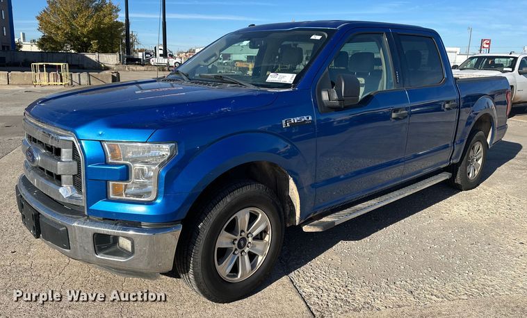 image for item DT6536 2016 Ford F150 SuperCrew pickup truck