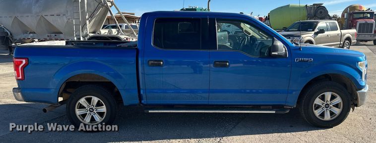 image for item DT6536 2016 Ford F150 SuperCrew pickup truck