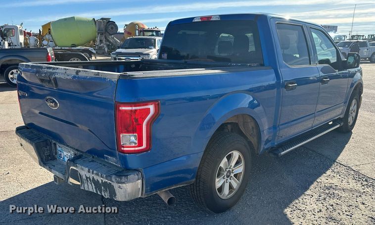 image for item DT6536 2016 Ford F150 SuperCrew pickup truck