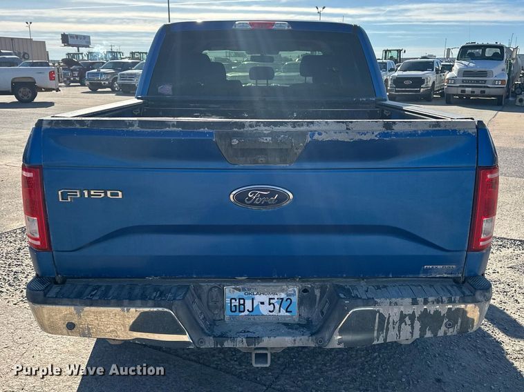 image for item DT6536 2016 Ford F150 SuperCrew pickup truck