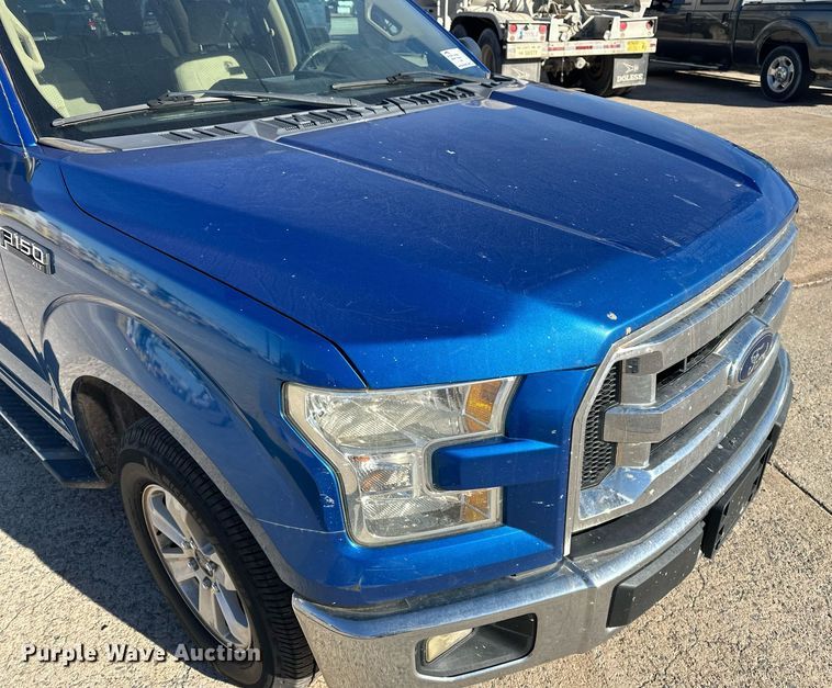 image for item DT6536 2016 Ford F150 SuperCrew pickup truck