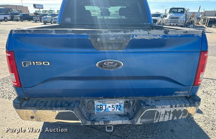 image for item DT6536 2016 Ford F150 SuperCrew pickup truck