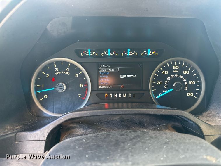 image for item DT6536 2016 Ford F150 SuperCrew pickup truck