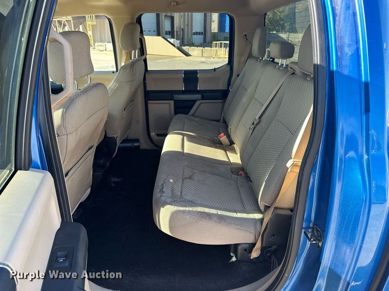 image for item DT6536 2016 Ford F150 SuperCrew pickup truck