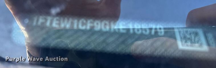 image for item DT6536 2016 Ford F150 SuperCrew pickup truck