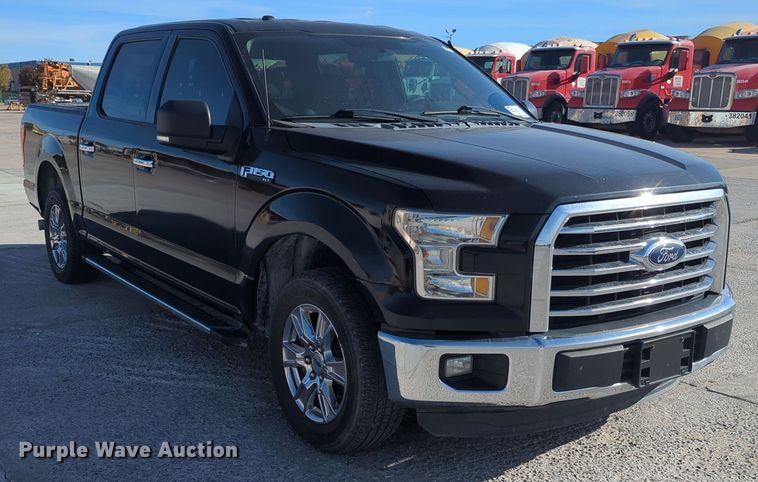 image for item DT6538 2016 Ford F150 SuperCrew pickup truck