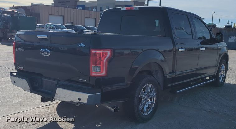 image for item DT6538 2016 Ford F150 SuperCrew pickup truck