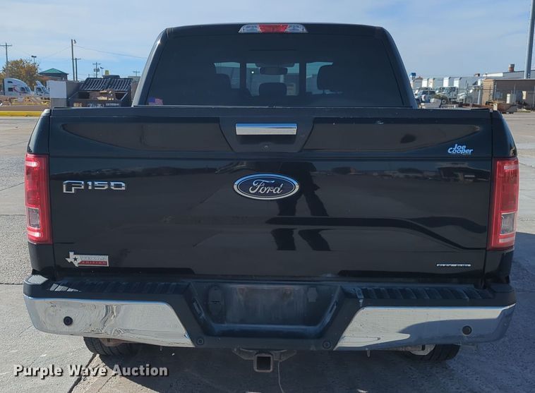 image for item DT6538 2016 Ford F150 SuperCrew pickup truck