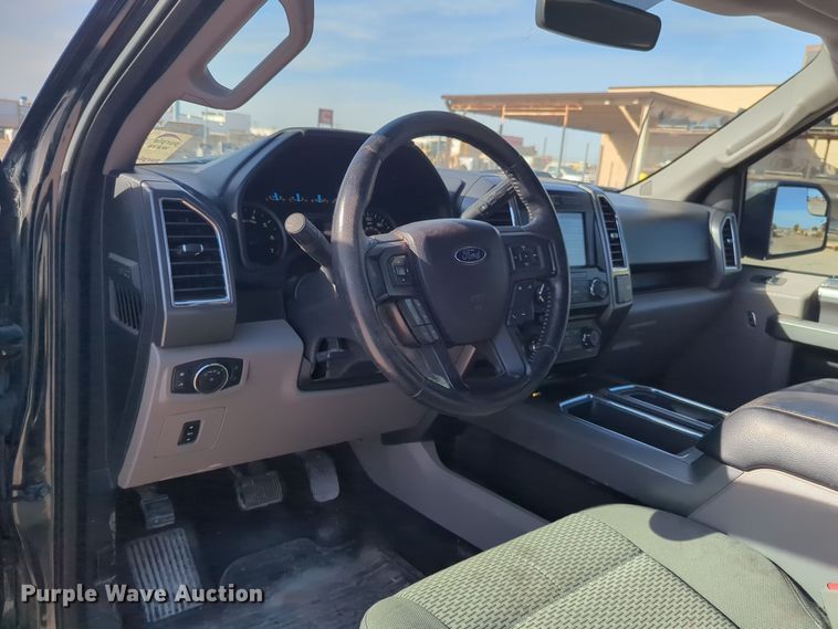 image for item DT6538 2016 Ford F150 SuperCrew pickup truck