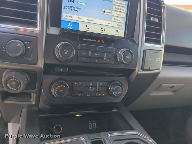 image for item DT6538 2016 Ford F150 SuperCrew pickup truck