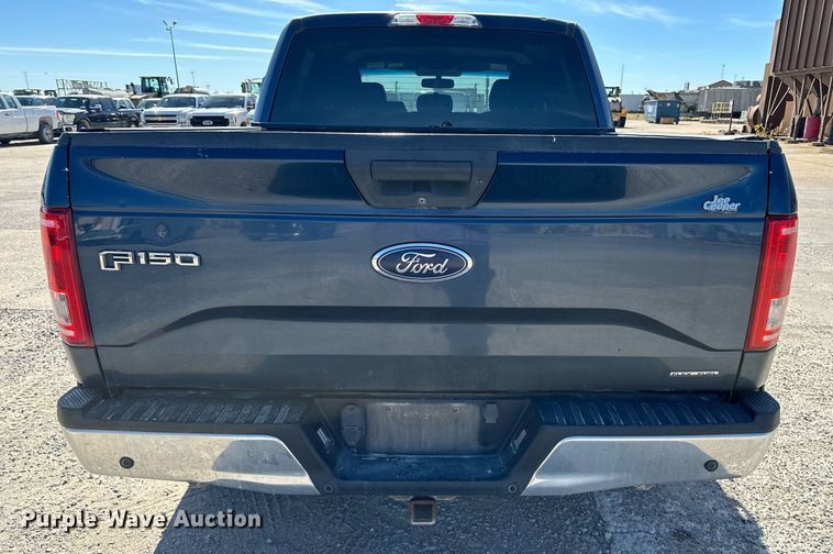 image for item DT6543 2016 Ford F150 SuperCrew pickup truck