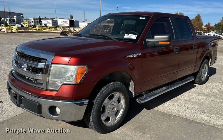 image for item DT6545 2014 Ford F150 SuperCrew pickup truck