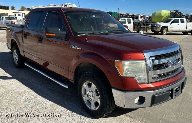 image for item DT6545 2014 Ford F150 SuperCrew pickup truck