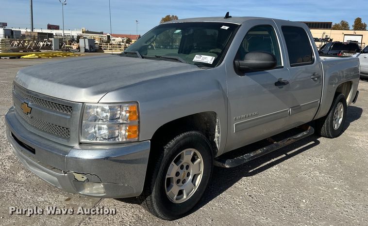 image for item DT6548 2012 Chevrolet Silverado 1500 Crew Cab pickup truck