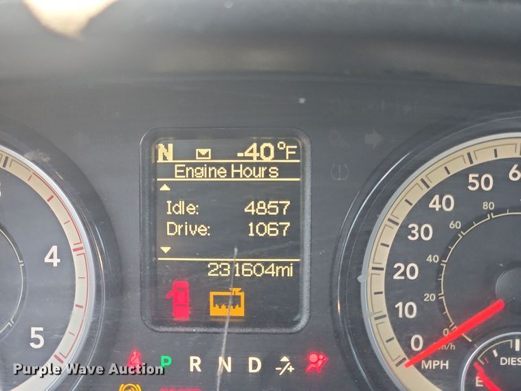 image for item DT7018 2017 Dodge Ram 5500 truck cab and chassis