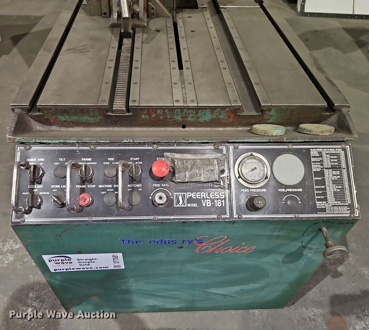 image for item DT7581 2006 Peerless VB-181C metal band saw