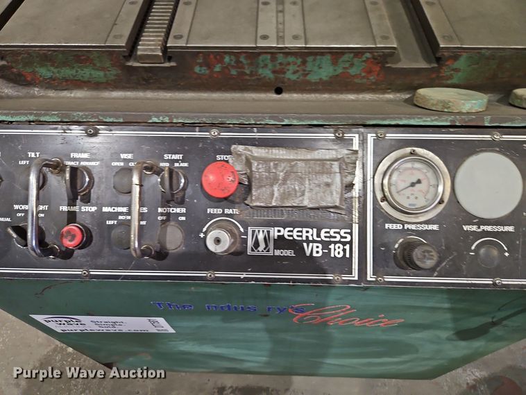 image for item DT7581 2006 Peerless VB-181C metal band saw