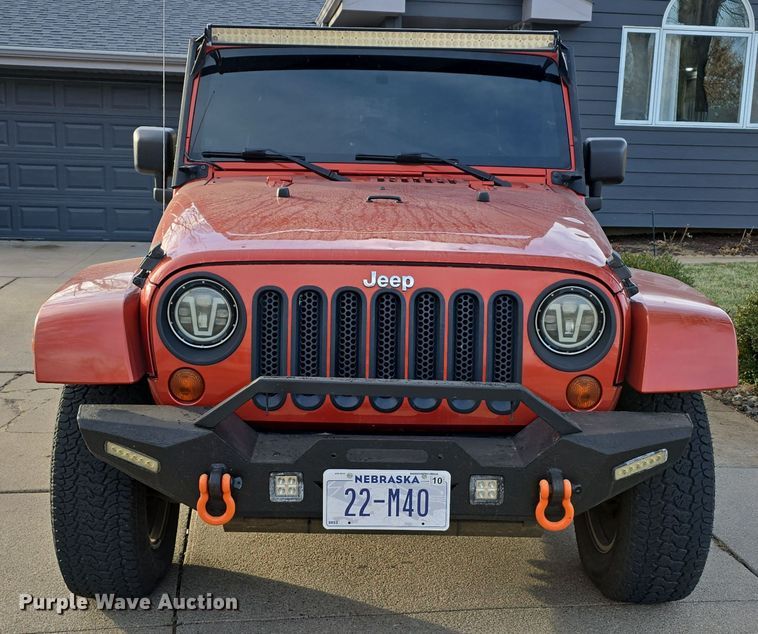 image for item DV0146 2009 Jeep Wrangler Unlimited Sahara SUV