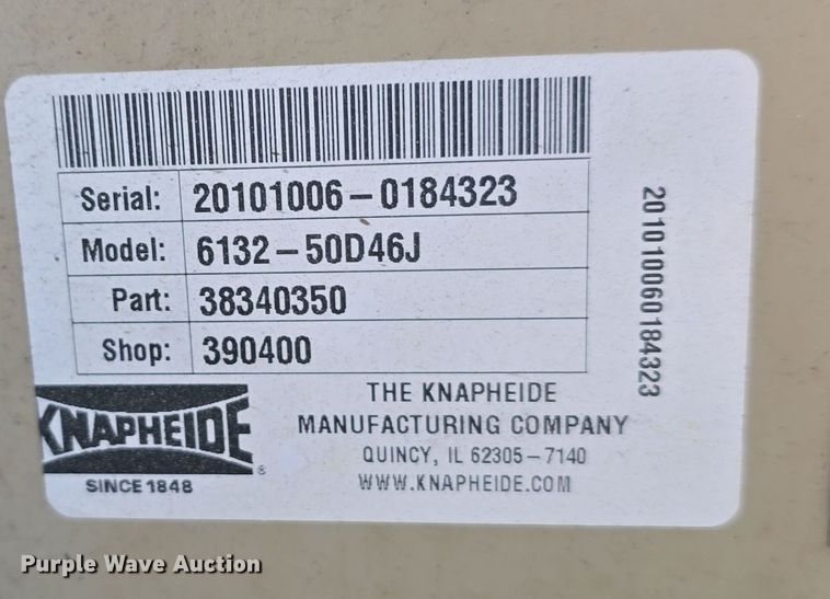 image for item DV0151 Knapheide 6132-50D46J utility bed