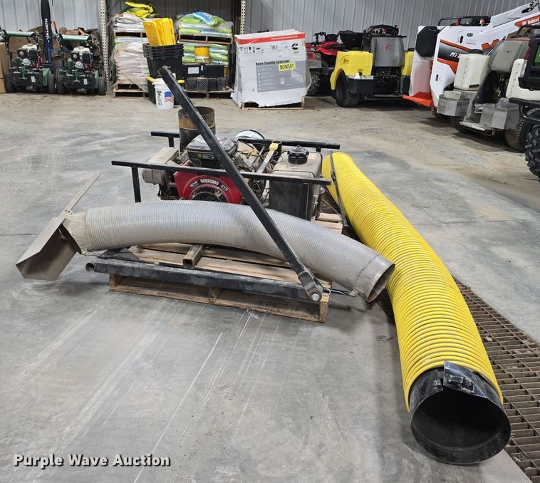 image for item DV0168 Trac Vac 2116 leaf vacuum