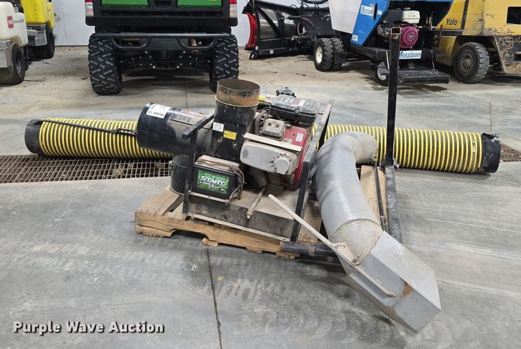 image for item DV0168 Trac Vac 2116 leaf vacuum