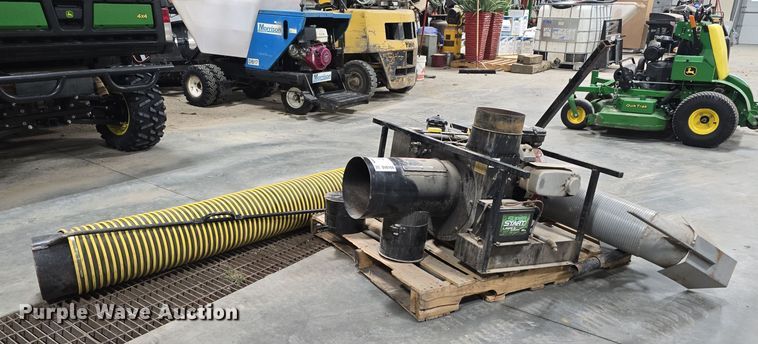 image for item DV0168 Trac Vac 2116 leaf vacuum