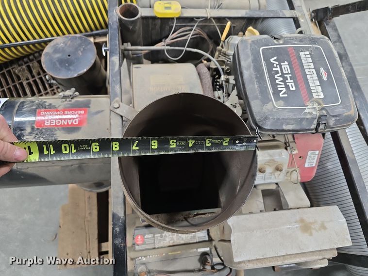 image for item DV0168 Trac Vac 2116 leaf vacuum