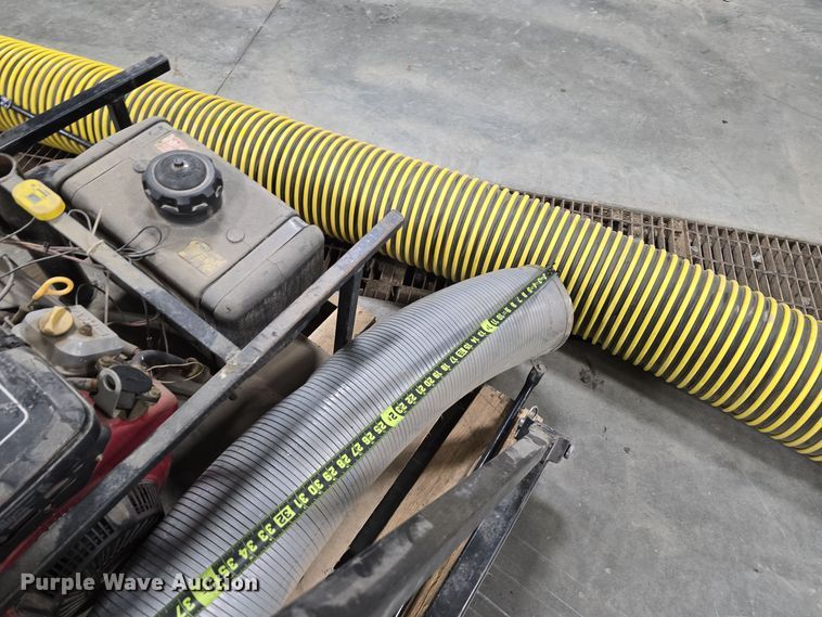 image for item DV0168 Trac Vac 2116 leaf vacuum