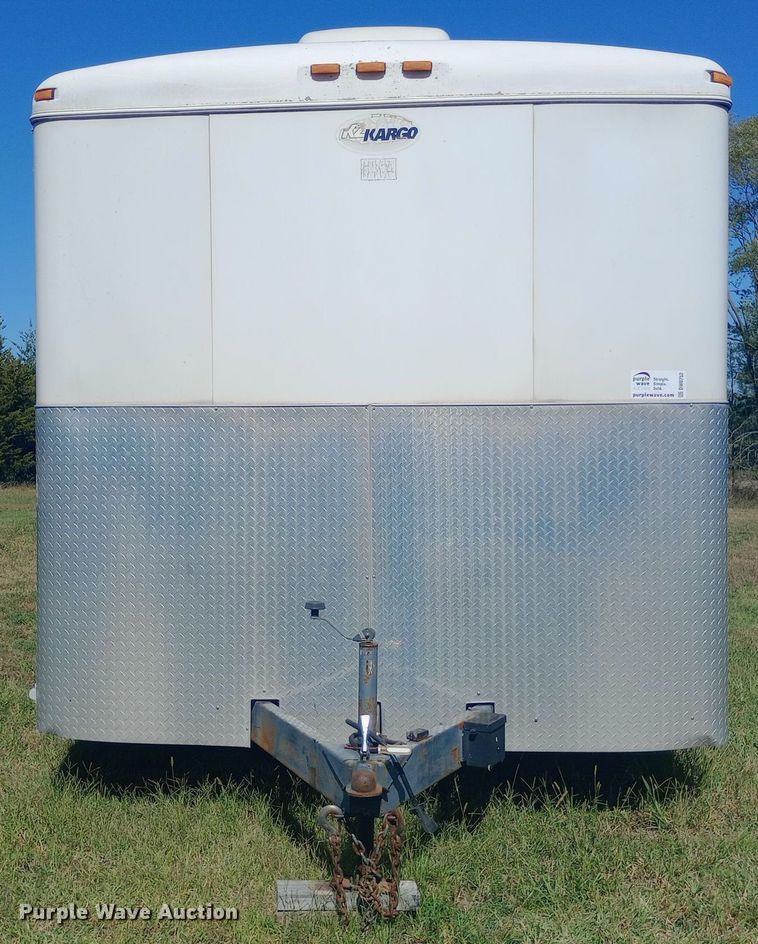 image for item DW0752 2004 KZ Kargo enclosed cargo trailer