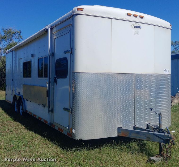 image for item DW0752 2004 KZ Kargo enclosed cargo trailer