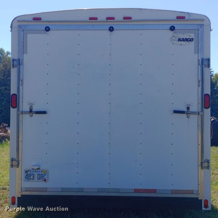 image for item DW0752 2004 KZ Kargo enclosed cargo trailer