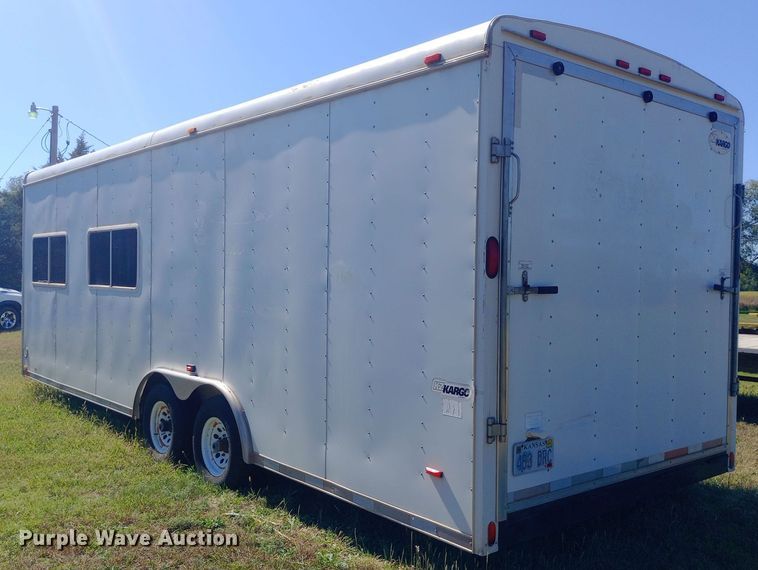 image for item DW0752 2004 KZ Kargo enclosed cargo trailer
