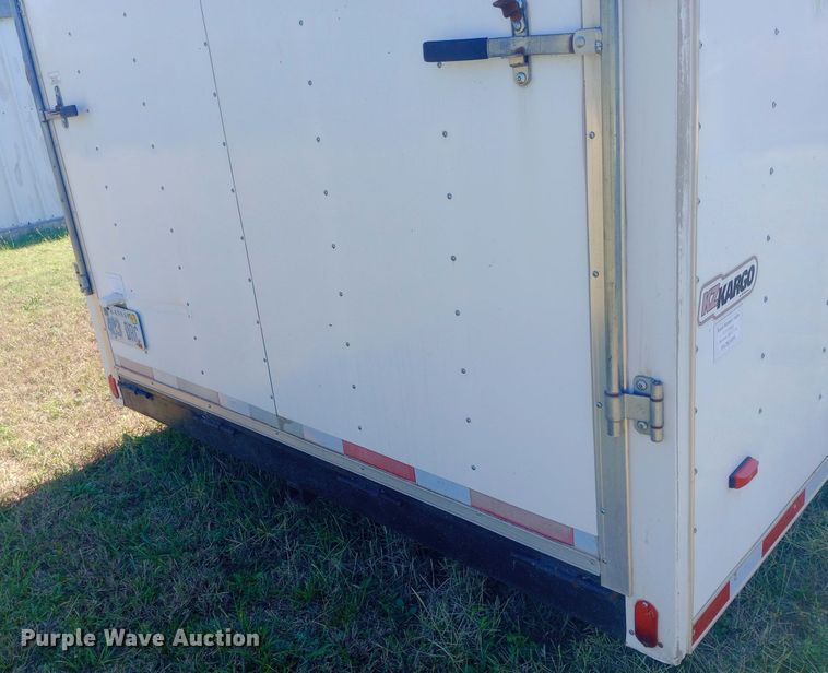 image for item DW0752 2004 KZ Kargo enclosed cargo trailer