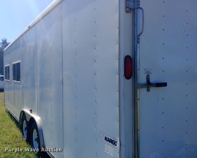 image for item DW0752 2004 KZ Kargo enclosed cargo trailer