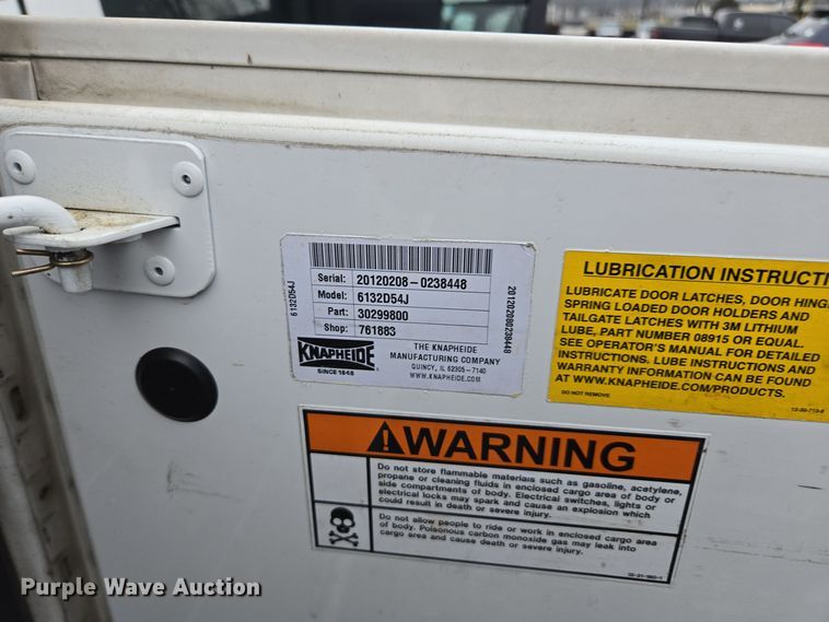 image for item DW1753 2012 Chevrolet Express 4500 utility/ service van