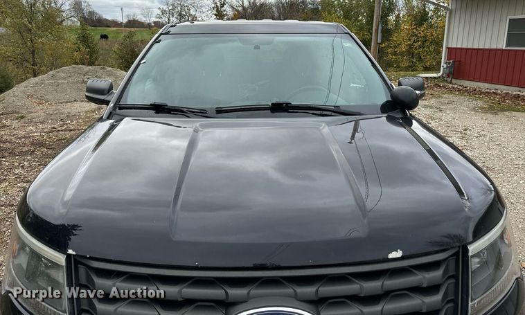 image for item DW2373 2017 Ford Explorer Police Interceptor SUV