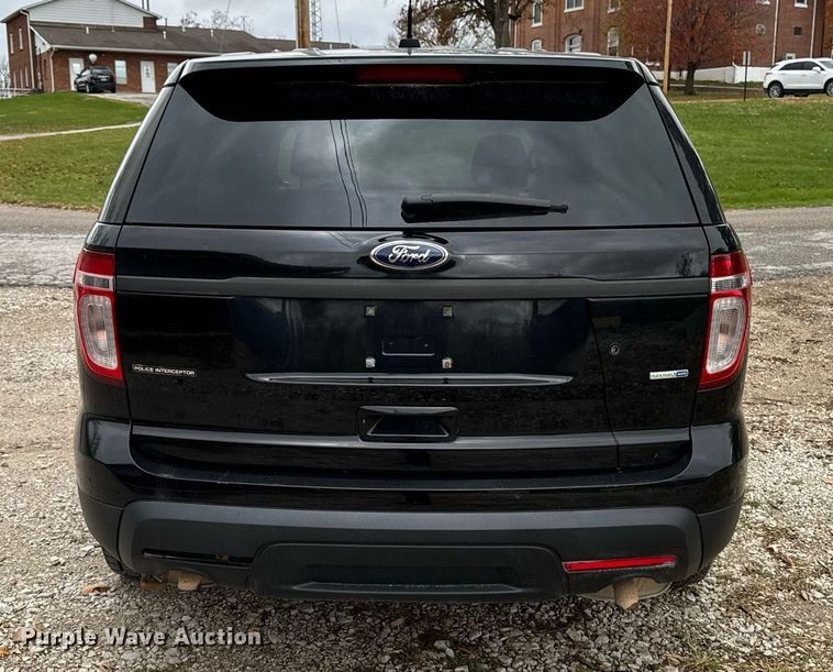 image for item DW2375 2014 Ford Explorer Police Interceptor SUV