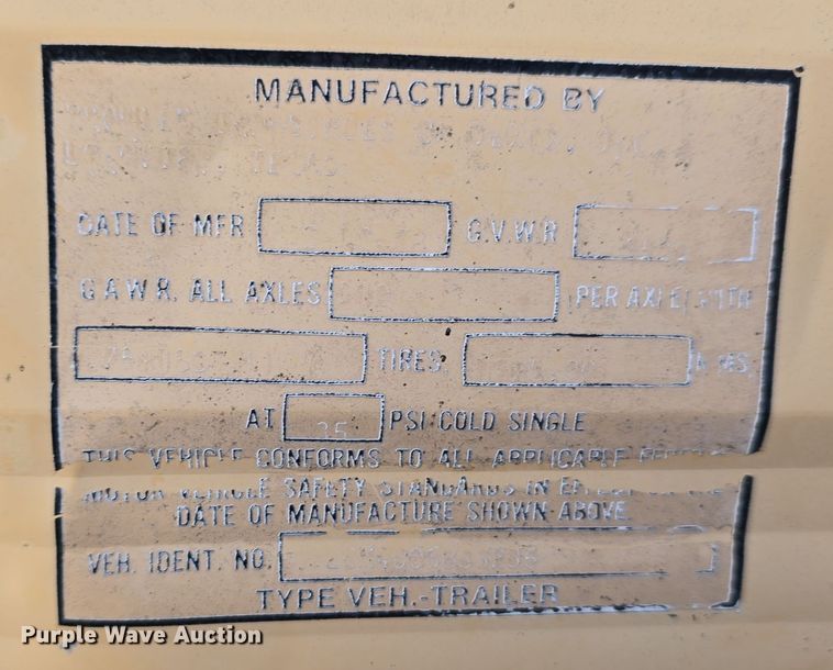 image for item DW3907 1978 Prowler camper