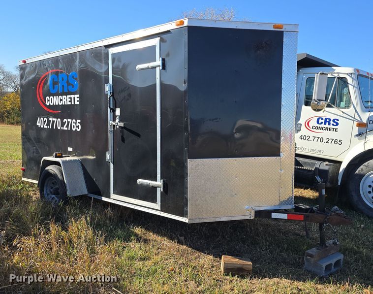 image for item DW3911 2020 Deep South Cargo enclosed cargo trailer